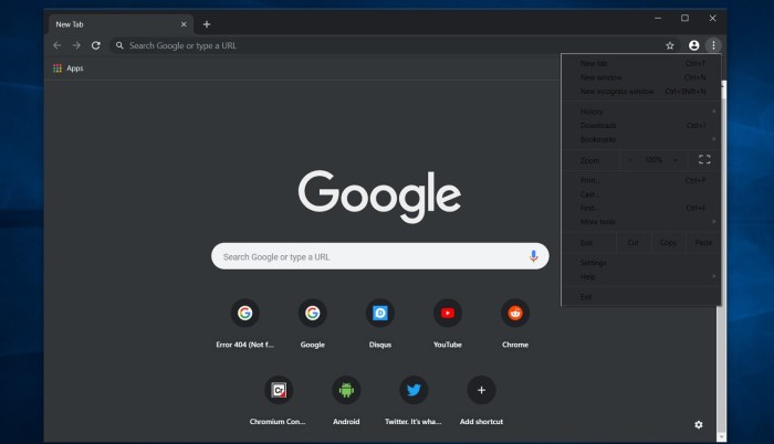 Dark mode live chrome canary