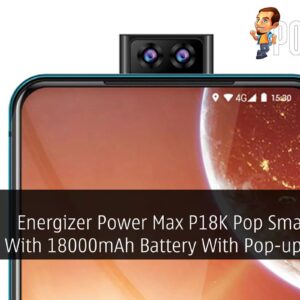 Energizer smartphone with 18000mah battery