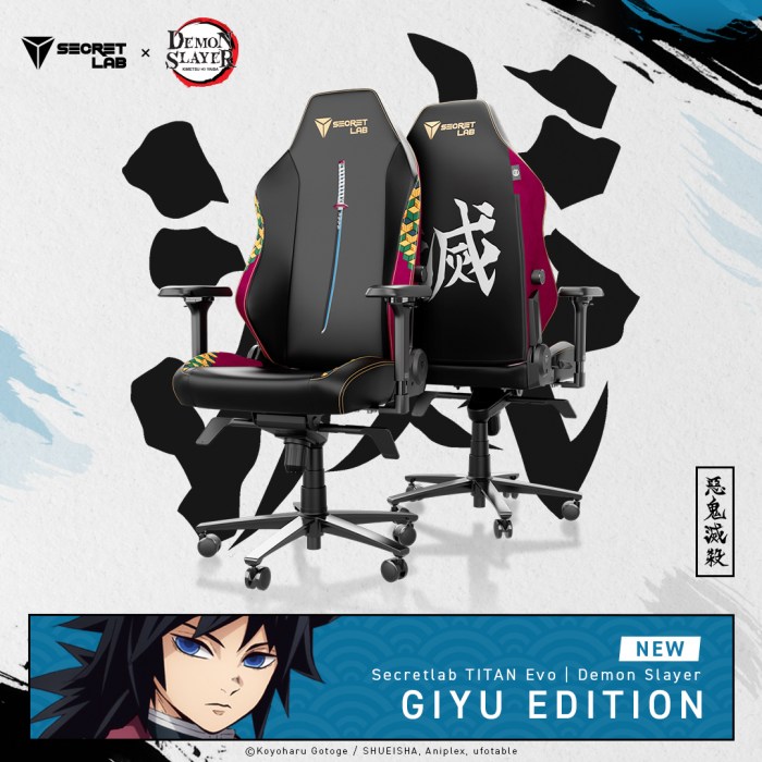 Demon slayer hashira secretlab chairs