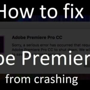 Adobe premiere pro bug fixed