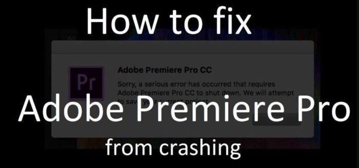 Adobe premiere pro bug fixed