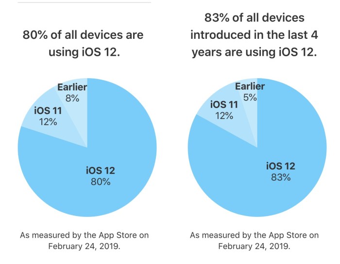 Ios 12 80 percent install